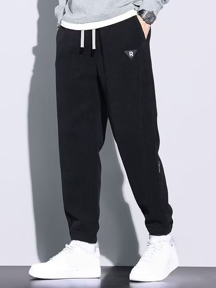 メンズ冬用暖かいフリース裏地付き厚手コーデュロイスポーツパン - Corduroy Pant Warm のレビューと価格