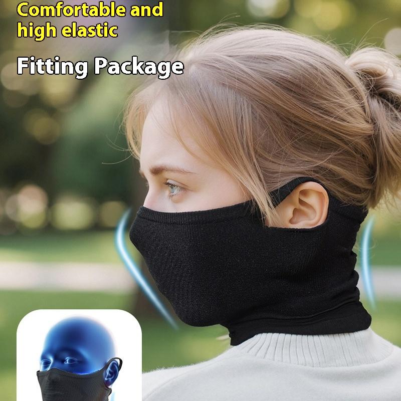 秋/冬スポーツバンダナサイクリングバイク耳掛け式フェイスカバ - Neck Gaiter Fleece のレビューと価格