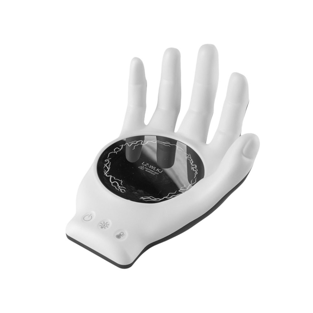 3段階の温度設定が可能な、手のひらサイズのコーヒーカップウォ - Hand Warmer Electric のレビューと価格