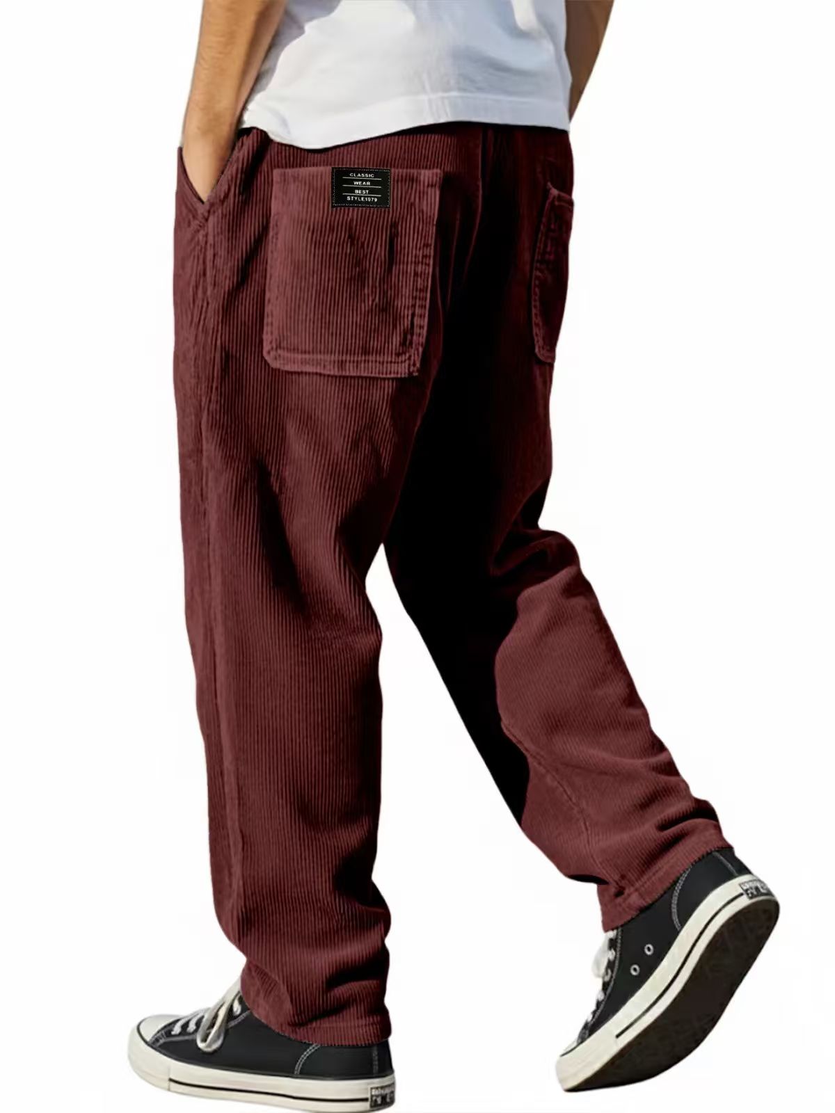 メンズ、秋物、ワイドレッグ、ストレートパンツ、コーデュロイ、 - Corduroy Pant Warm のレビューと価格