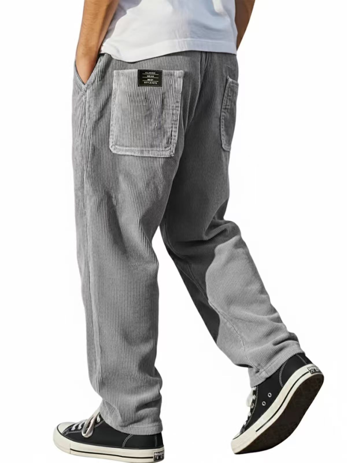 メンズ、秋物、ワイドレッグ、ストレートパンツ、コーデュロイ、 - Corduroy Pant Warm のレビューと価格